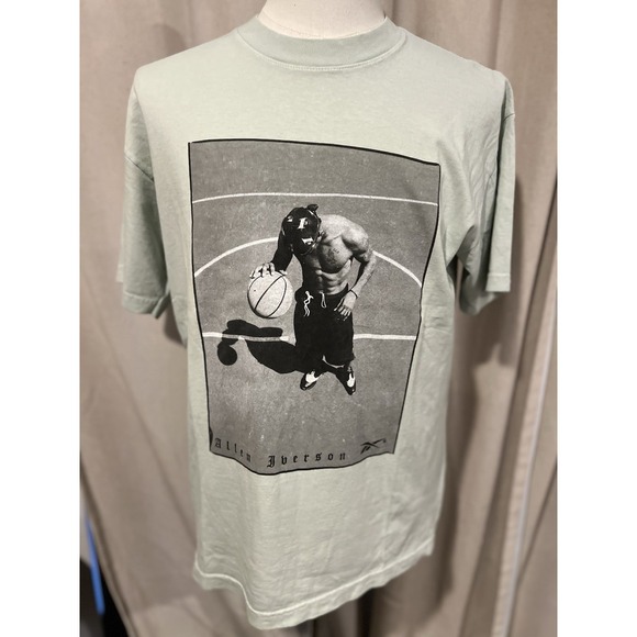 Reebok Other - Reebok Vintage Allen‎ Iverson T Shirt Gray Medium